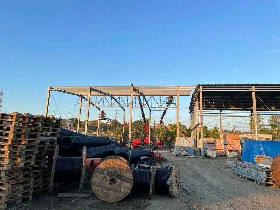 structura hala metalica fara invelitoare
