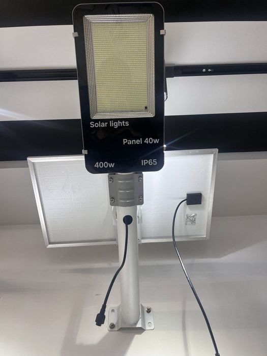 Projektor Stolba chiroq panel панел quyosh panel svet solar light
