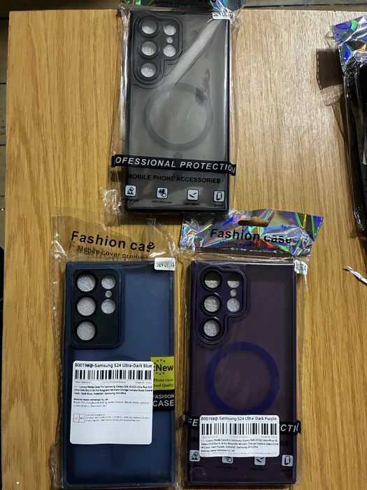 Samsung S26,S25,S24,S23,S22 всички модели magsafe кейс защита накамери
