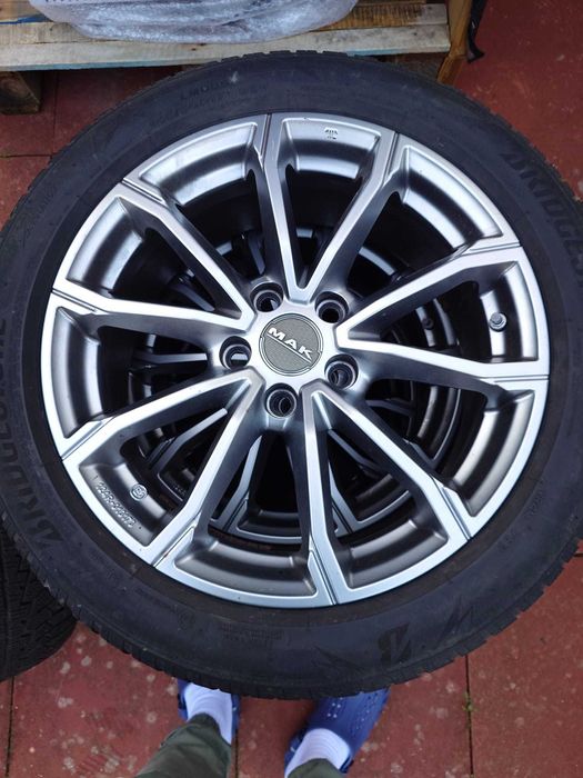 Set jante aliaj MAK 17” – diamond cut, stare foarte bună