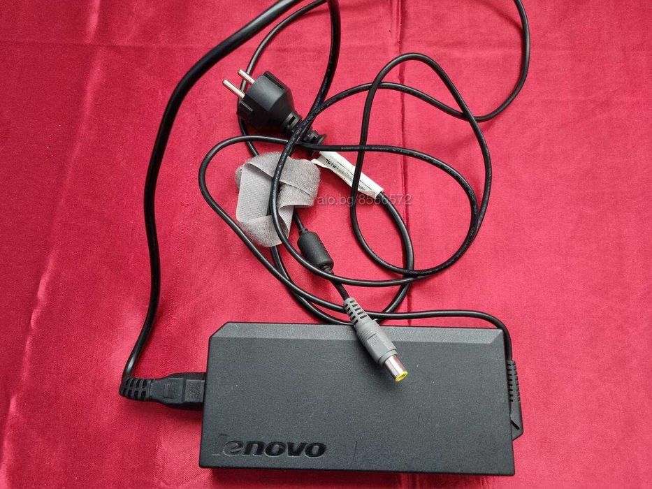 Зарядно/адаптер за лаптоп LENOVO с кръгла букса