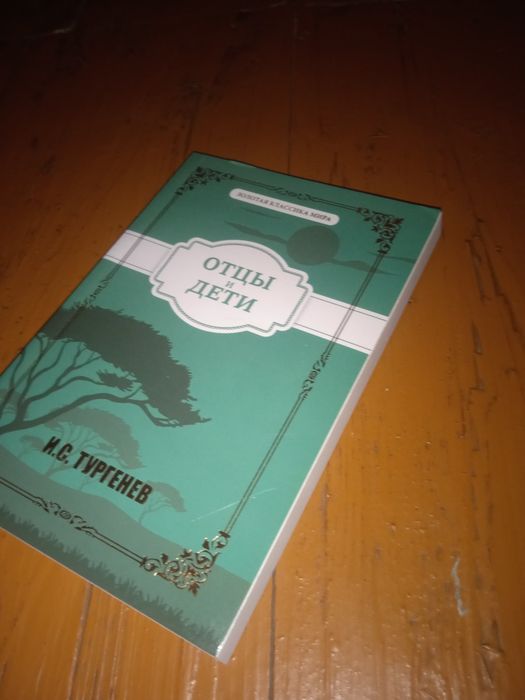 Книга «Отцы и дети» — И.С.Тургенев  (Новая)