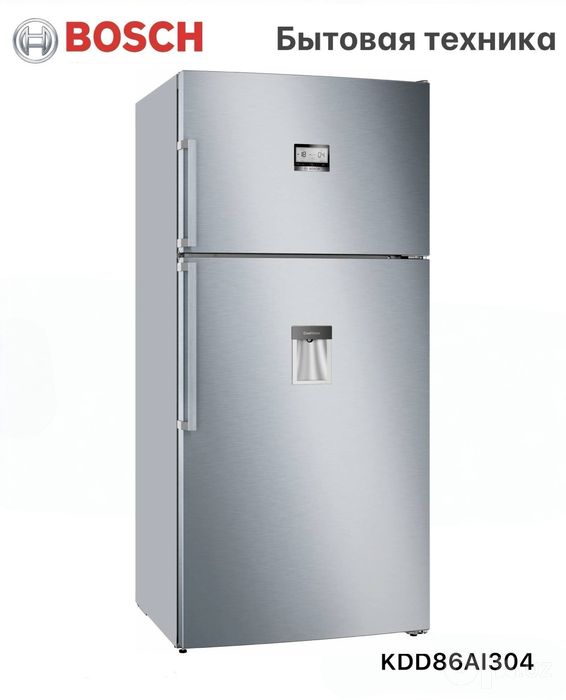 Bosch Series 6 Холодильник 641 л — Нержавеющая сталь