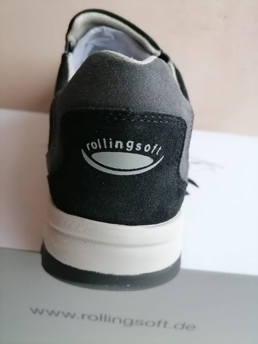 Mocasini bărbați, piele naturala rollingsoft