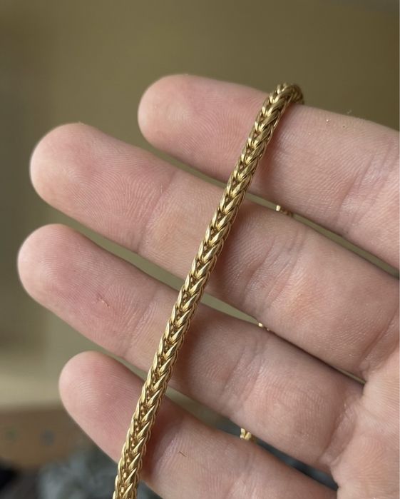 14К Златен Ланец , 12.7 грама УНИКАТ**