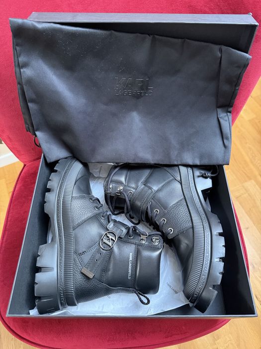 Ghete karl Lagerfeld noi!originale!barbati