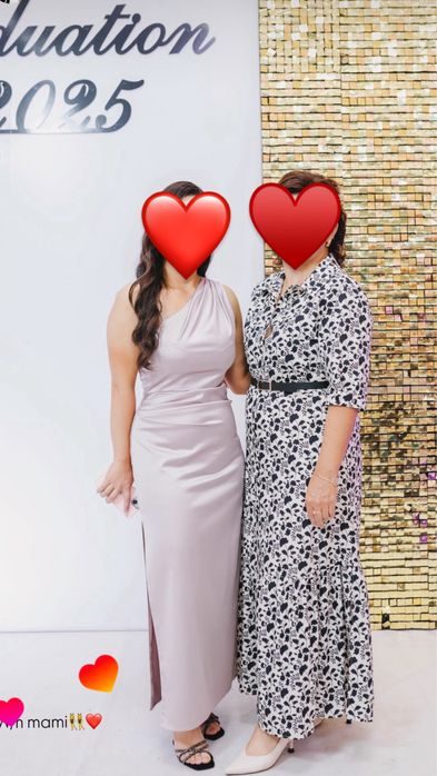 Выпускное платье ассиметричное