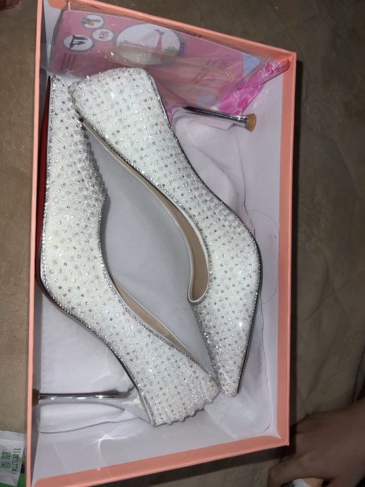 Туфли женские белые