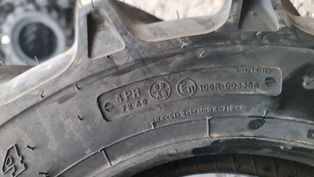 Cauciucuri noi 7-14 BKT 4 pliuri anvelope tractor japonez