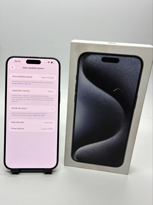 iPhone 15 Pro Max - 512Gb - Stare Excelenta + Garantie
