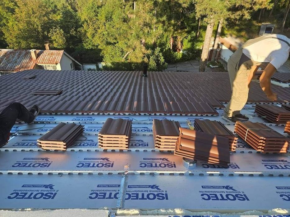 Изграждане на покриви и навес