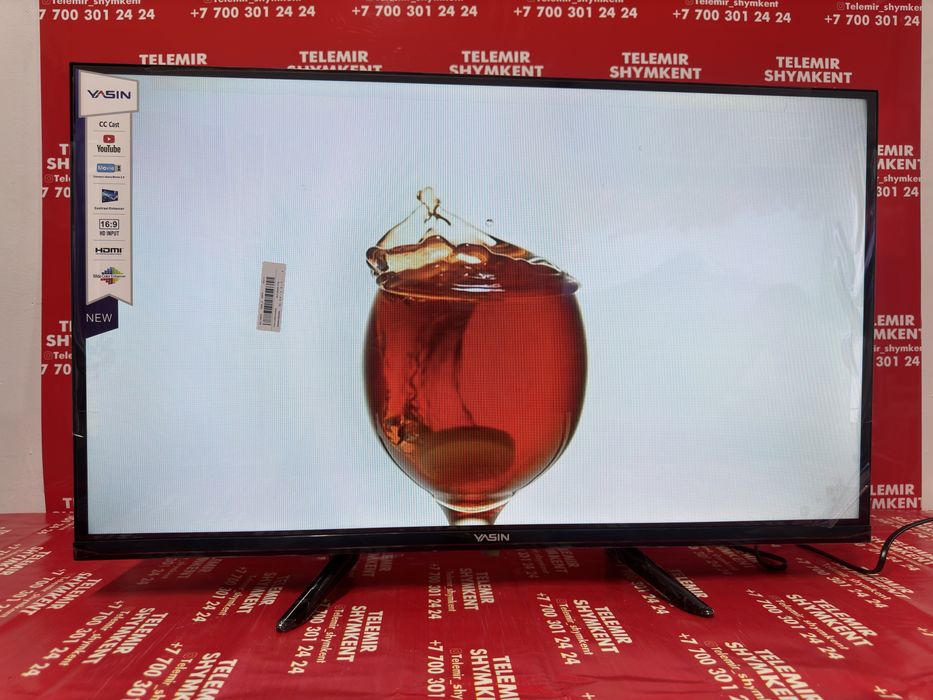 Телевизор в коробке новый 82 см