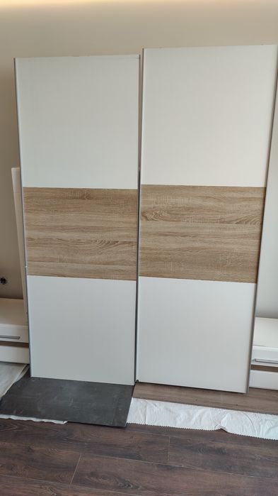 Плъзгащи врати за IKEA PAX - 2 x 75cm