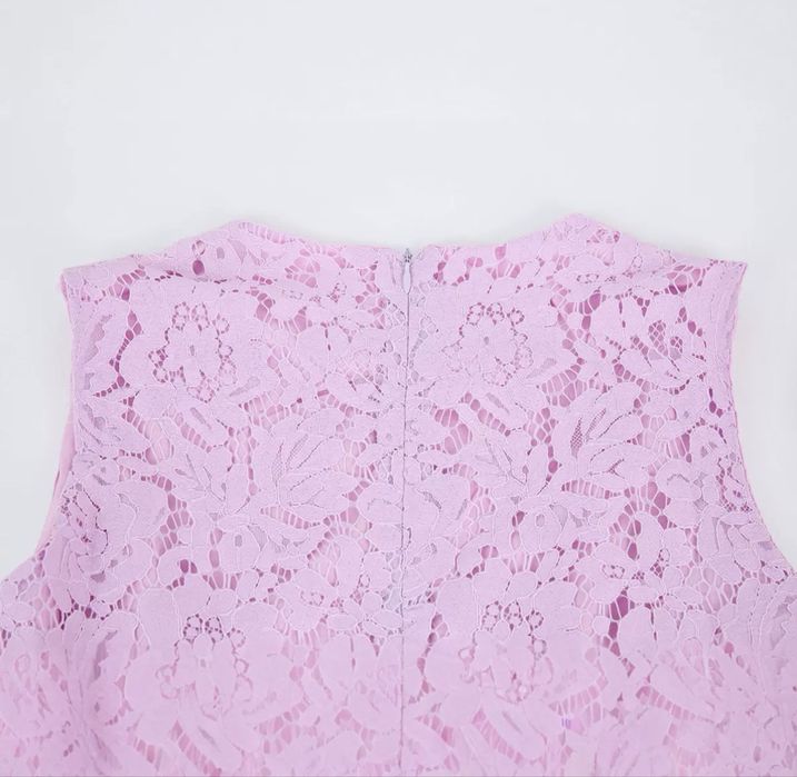 Дамска Официална Лилава Рокля