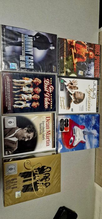 Colectie dvd noi, concerte pop, rock, live