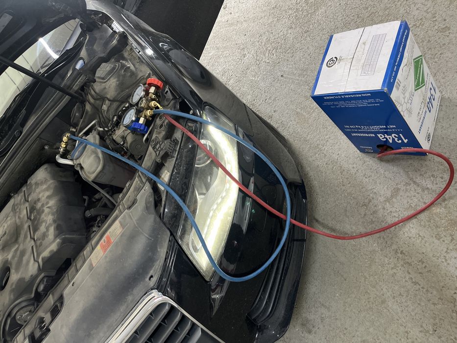 Заправка автокондиционера