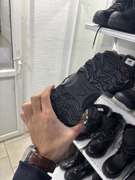 HUMO берцы зимняя черный