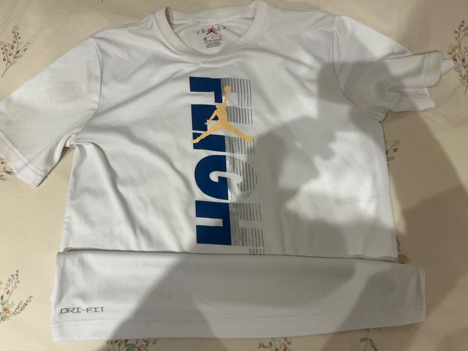 Tricou alb Jordan - 13/15 ani