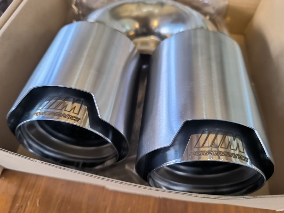 M Perfomance накрайници ауспух / M Хром E60 F10 E39 E46 E90 F32 F06