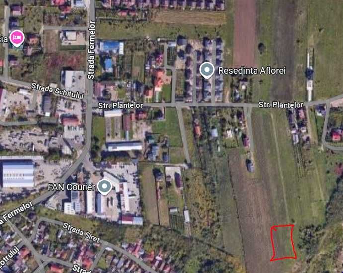 Teren Fermelor, Strada Plantelor