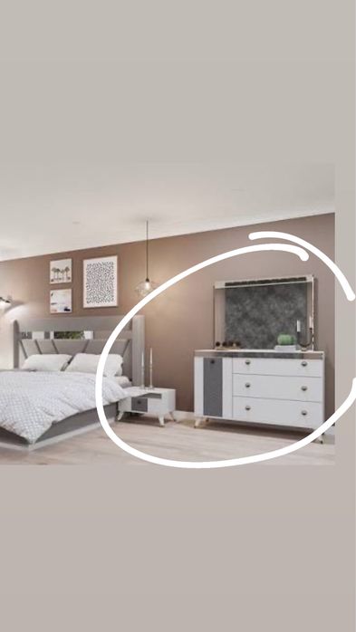 Продам комод с зеркалом