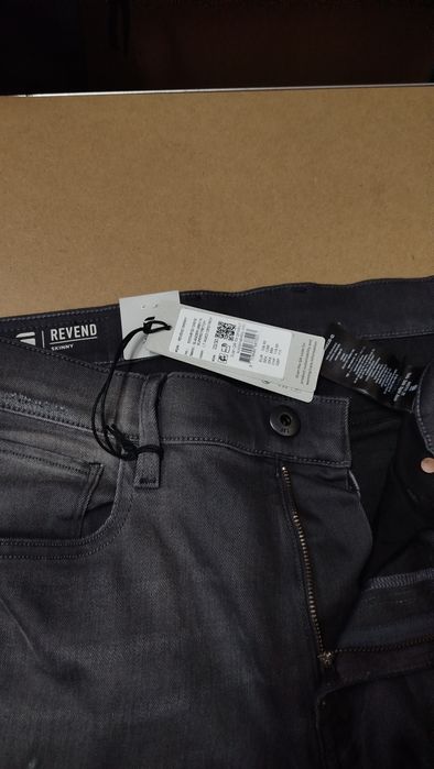 Оригинални дънки G-Star Raw Revend W33 W34 W36 W40 Skinny нови мъжки