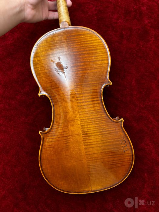 Альт Karl Heinlich 43см, Германия, 2005г. — после реставрации+2 смычка