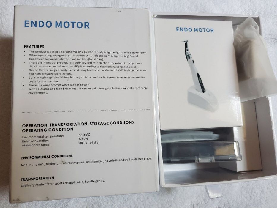 Endomotor. 7 working modes