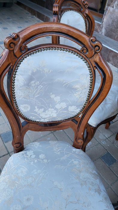 Барокова комплект маса със 6 бр столове