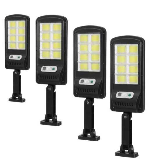 Set x4 Lampa cu Incarcare Solara 150W, 160 LED-uri