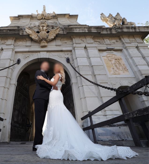 Rochie Mireasa cu trena