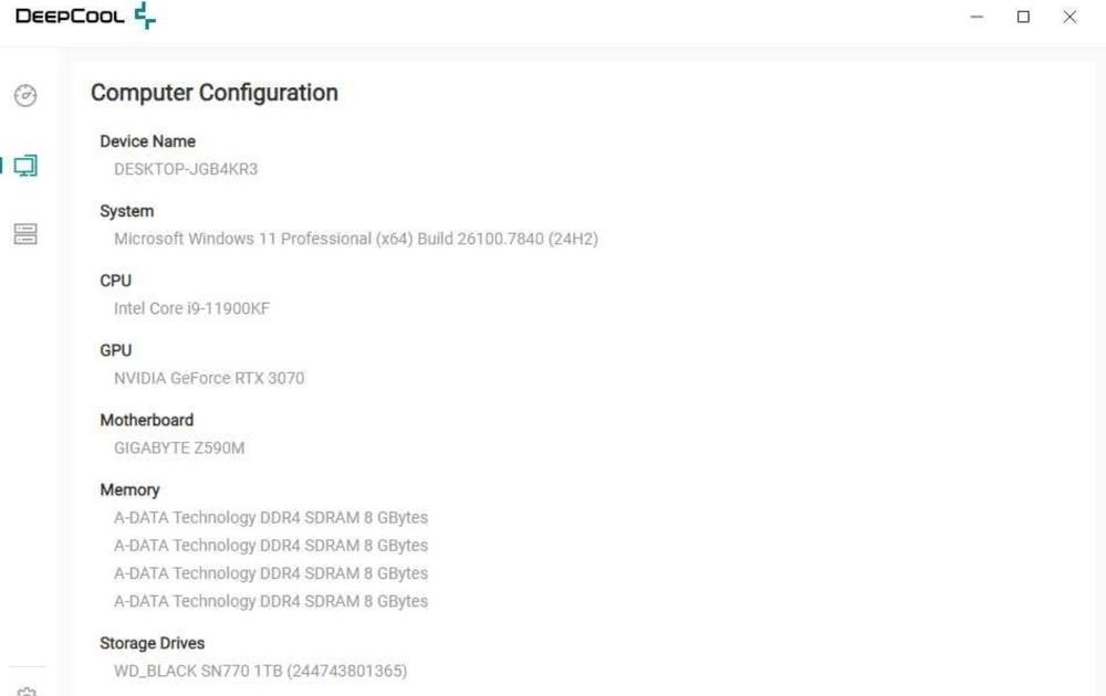 Unitate PC Gaming i9-11900KF, RTX 3070, 1TB SSD, 32GB RAM, LCD Panel