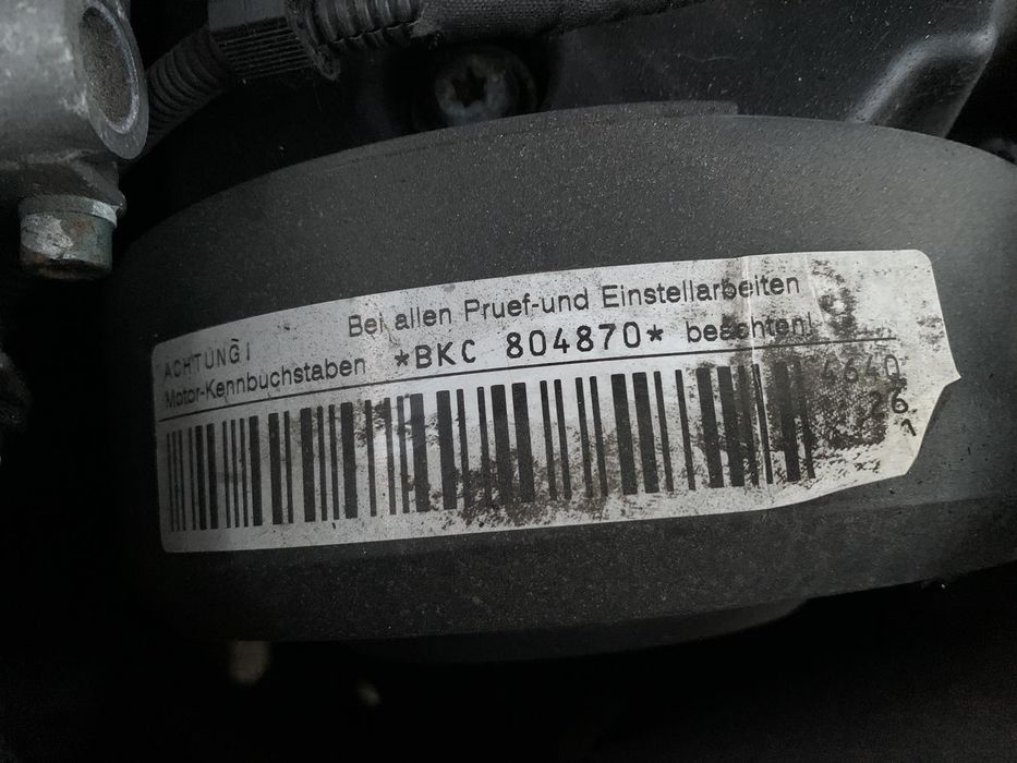 Шкода Октавия 1.9 тди 2006 год 105 кон. DSG код на мотора BKC