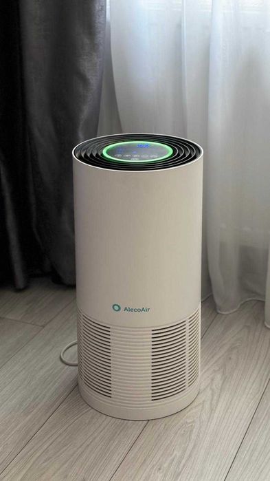 Purificator aer ALECOAIR P40 SMART, 4 trepte viteza, HEPA, Wi-Fi, alb