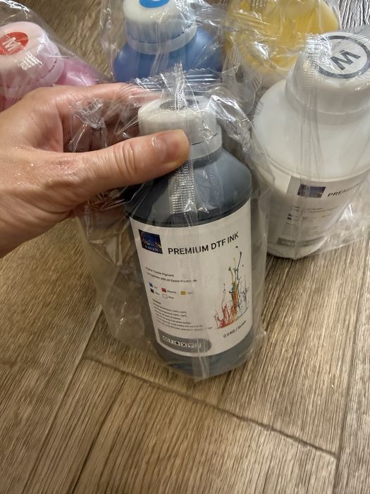 Продам комплект краски 0,5л premium dtf ink