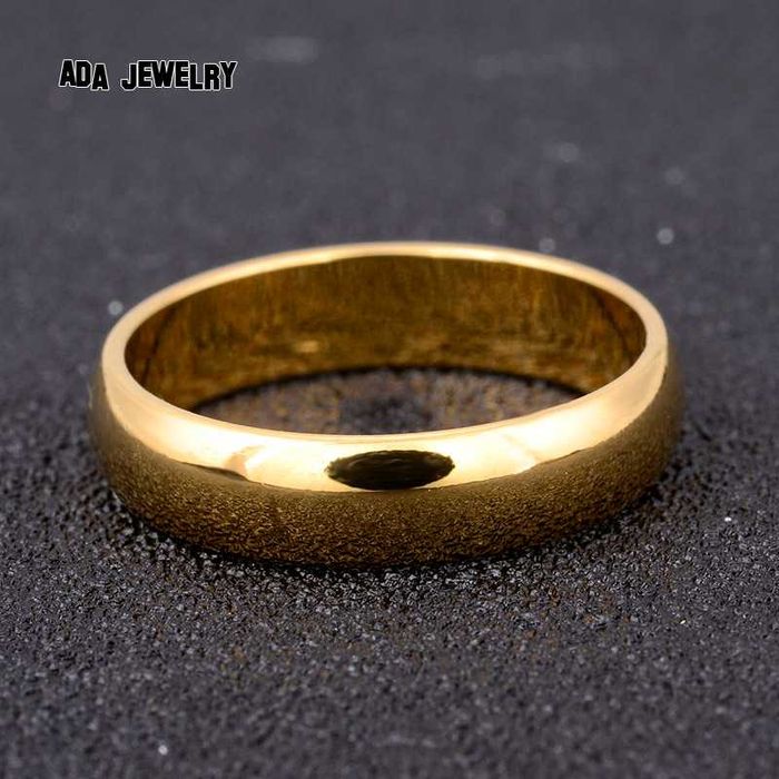 GPR16, set 2 verighete placate aur 14k, model clasic, diverse marimi