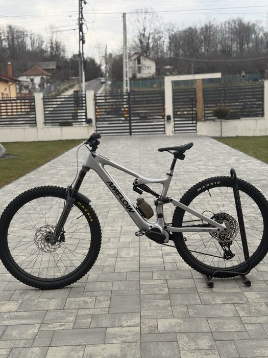 Bicicleta electrica Amflow DJI PL Carbon silver