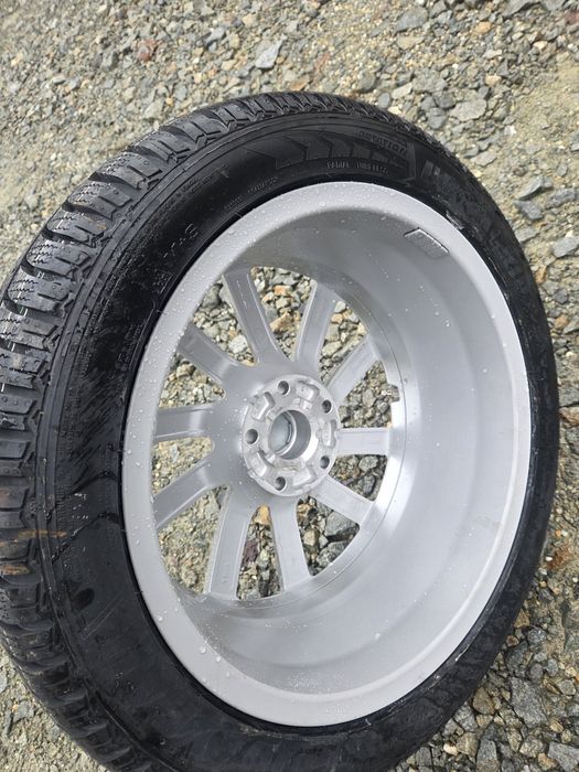 2 Jante Borbet -R17, cu cauciucuri M+S