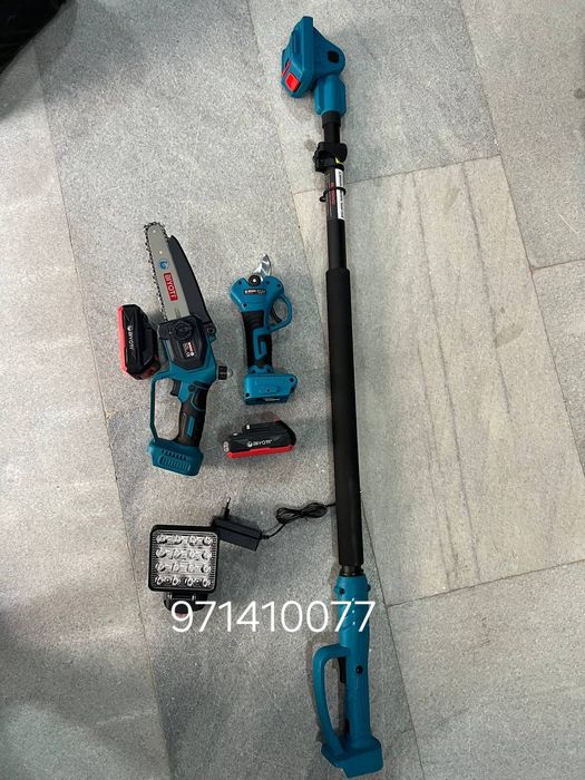 Кусторез, секатор, пила аккумуляторная, высоторез