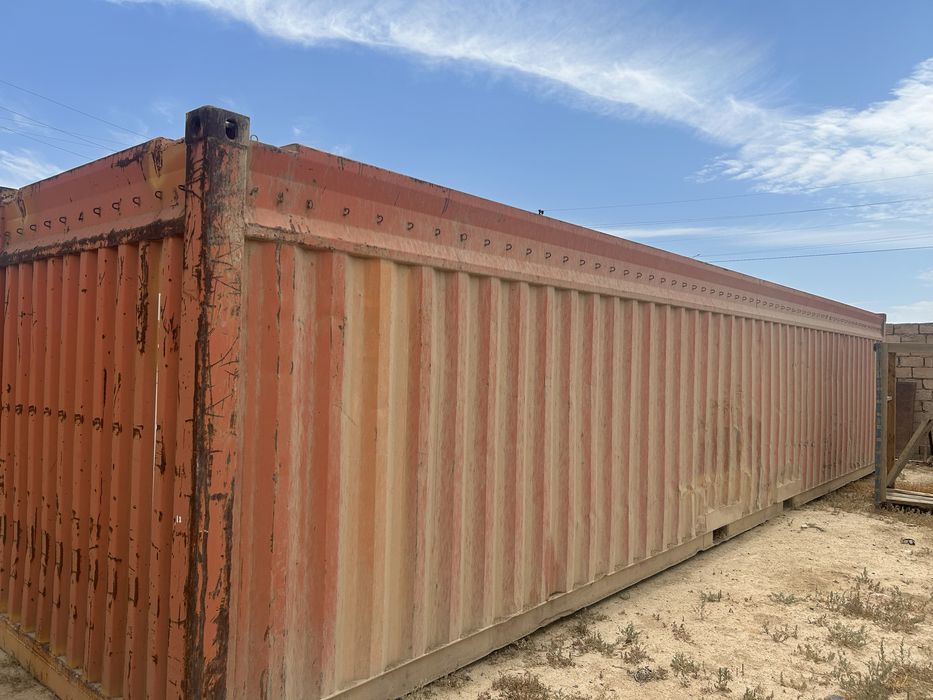 Контейнер 40 тон открытым верхом