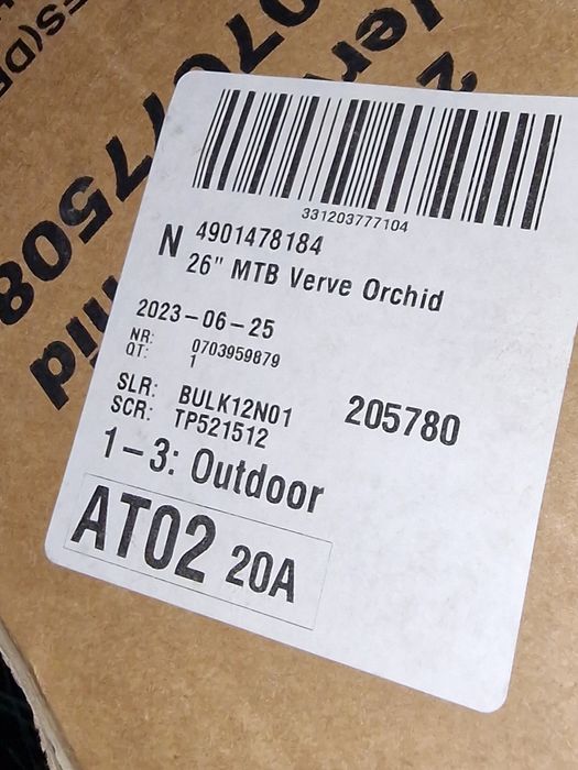 Titlu: Bicicletă MTB 26” Verve Orchid – nouă în cutiePreț: 700 lei (