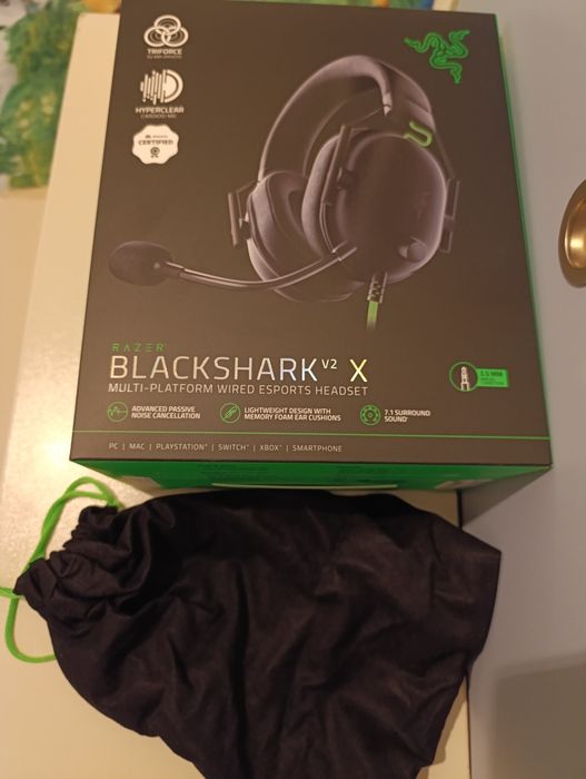 Геймърски слушалки razer blackshark v2 X