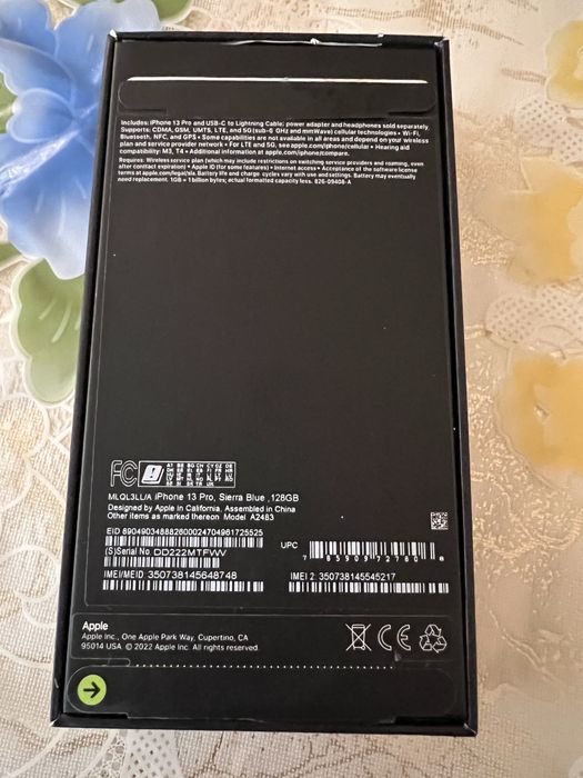 Iphone 13 pro Blue