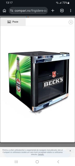 Mini frigider Becks