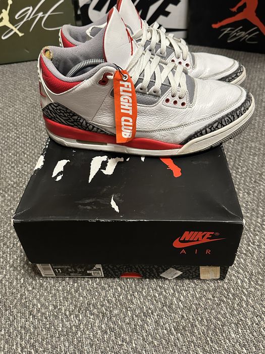 Nike Air Jordan 3 Fire Red