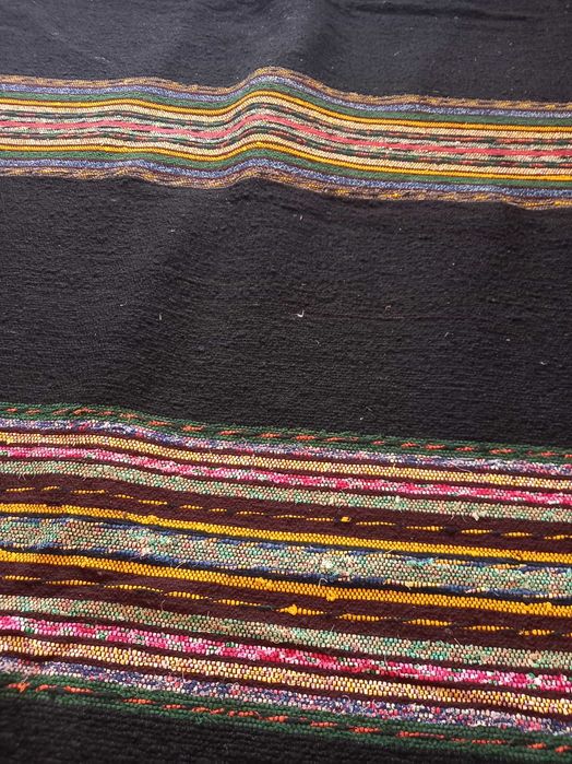 Пъстра тъкана пътека 340 см на115 см