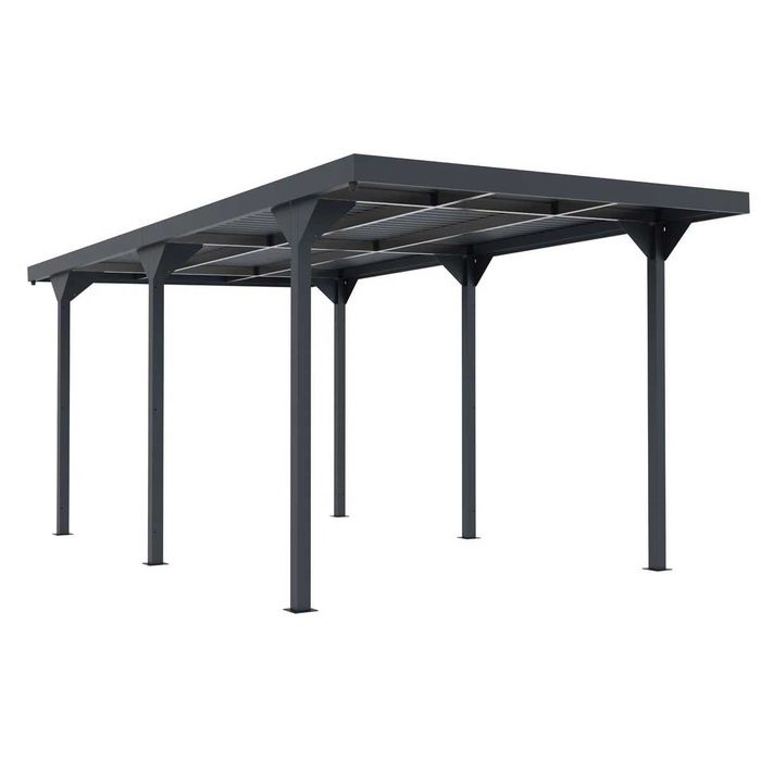 Метален навес за кола (Carport) 287x549x238 см – 1669€ готов модел
