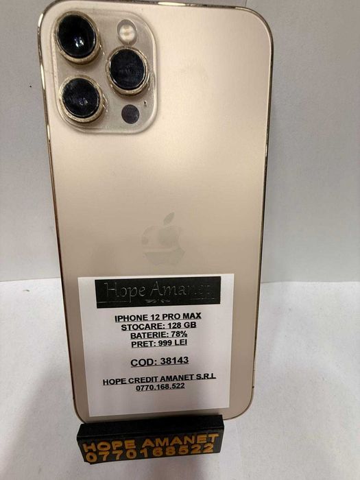 Hope Amanet P1/IPHONE 12 PROMAX 128GB/78% BAT #38143