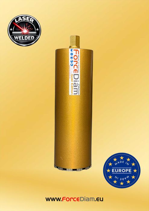 Ø 162 Carota Diamantata ForceDiam Gold Edition, Diametru 162mm,L 450mm