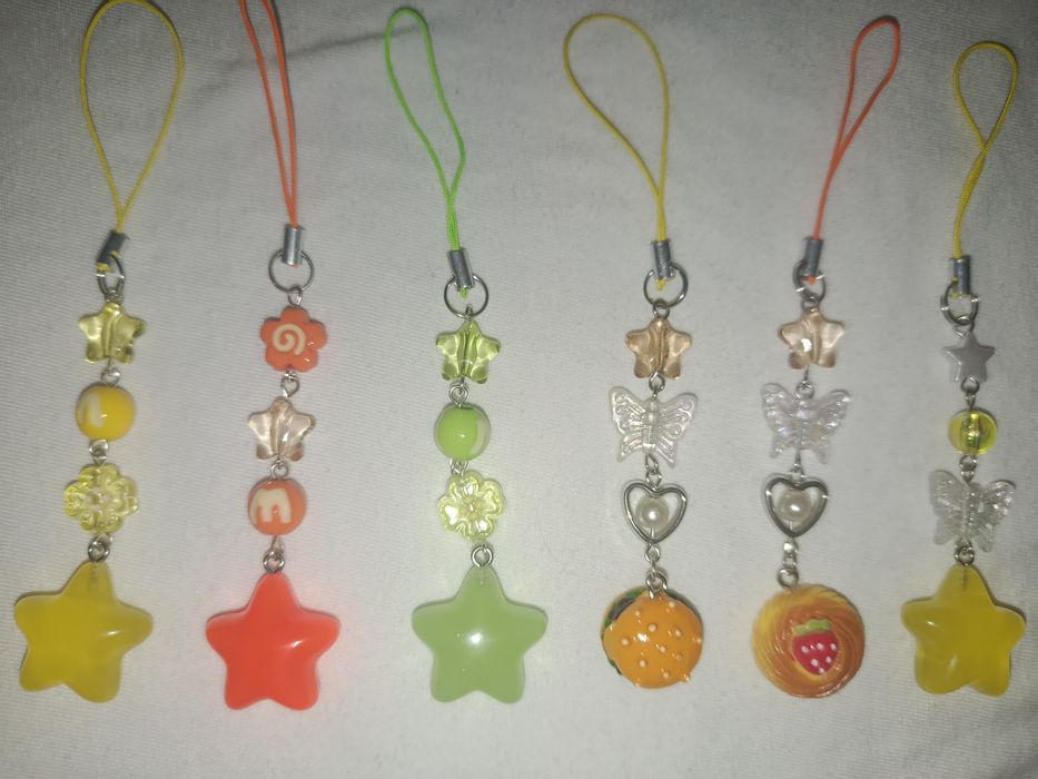 брелки ручной работы с фигурками